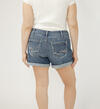 Boyfriend Mid Rise Luxe Stretch Shorts Plus Size, , hi-res image number 4