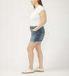 Boyfriend Mid Rise Luxe Stretch Shorts Plus Size, , hi-res image number 2